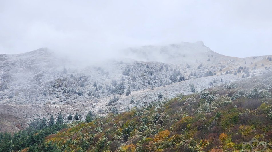 Laçının Mirik və Quşçu kəndlərinə qar yağıb