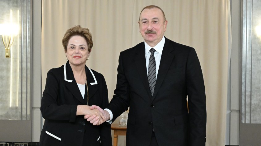 Azərbaycan Prezidenti İlham Əliyevin Kazanda Yeni İnkişaf Bankının prezidenti ilə görüşü olub YENİLƏNƏCƏK