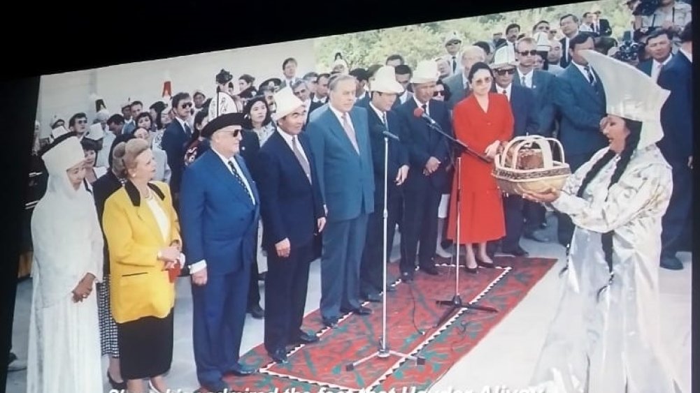 BRICS-in mədəni proqramı çərçivəsində Heydər Əliyev və Çingiz Aytmatova həsr olunmuş sənədli film göstərilib