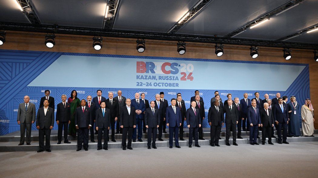 Prezident İlham Əliyev Kazanda XVI BRICS Sammitinin “Outreach” / “BRICS+” formatının ilk plenar iclasında iştirak edir