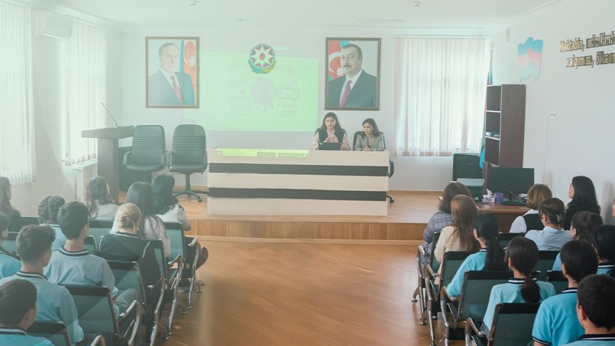 COP29 Azərbaycan Əməliyyat Şirkəti məktəblərdə dayanıqlılıq mövzusunda seminarlar keçirib