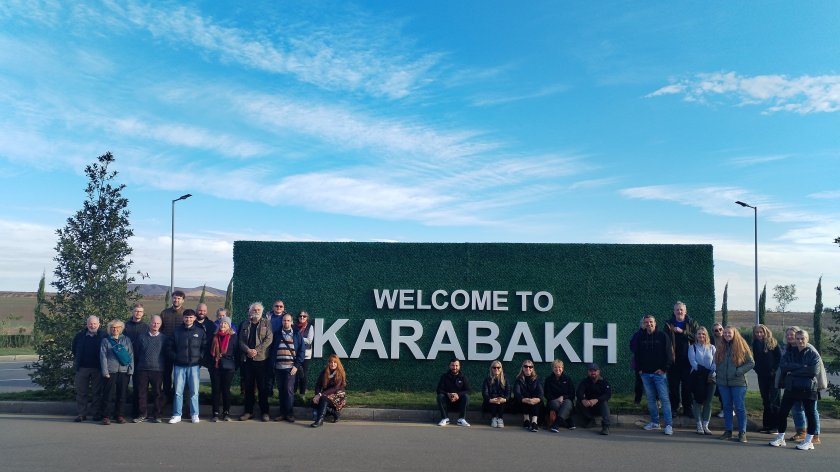 Dünyanın 12 ölkəsini təmsil edən səyyahların Qarabağa və Şərqi Zəngəzura səfəri başlayıb
