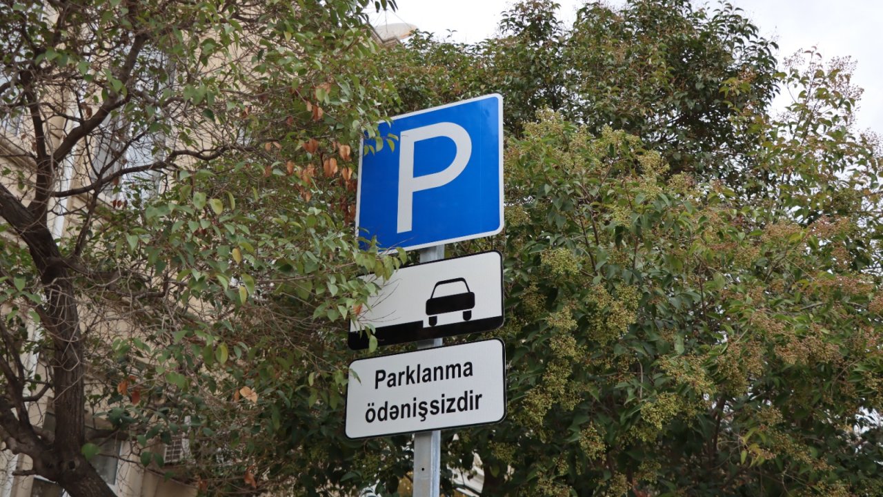 AYNA ilk dəfə olaraq paytaxtda ödənişsiz parklanma yerləri təşkil edib