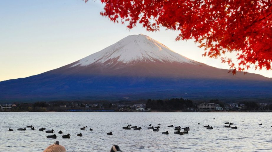 Yaponiyada qızmar yay mövsümündən sonra Fuci dağı qarsız qalıb