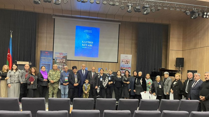 Şuşada “44 gün – Tarixi zəfər” kitabının III cildinin təqdimatı olub