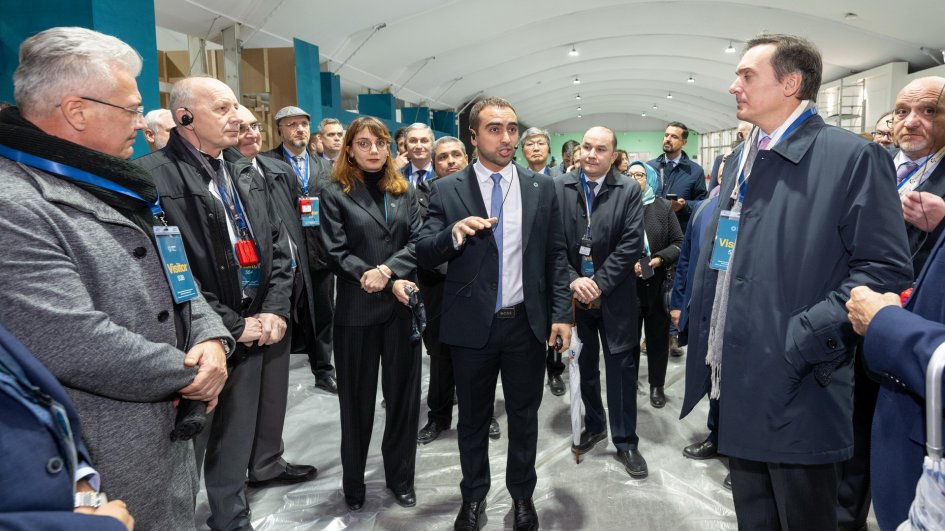 COP29: Azərbaycanda akkreditə olunmuş diplomatik missiyaların Bakı Stadionuna məlumat səfəri təşkil olunub