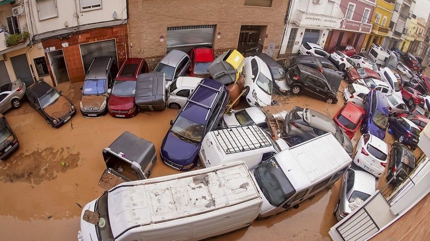 İspaniyada daşqınlar nəticəsində 104 nəfər ölüb
