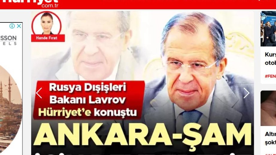 Sergey Lavrov: Sinop AES-in tikintisində Rusiyanın iştirakı hər iki tərəfə sərfəlidir
