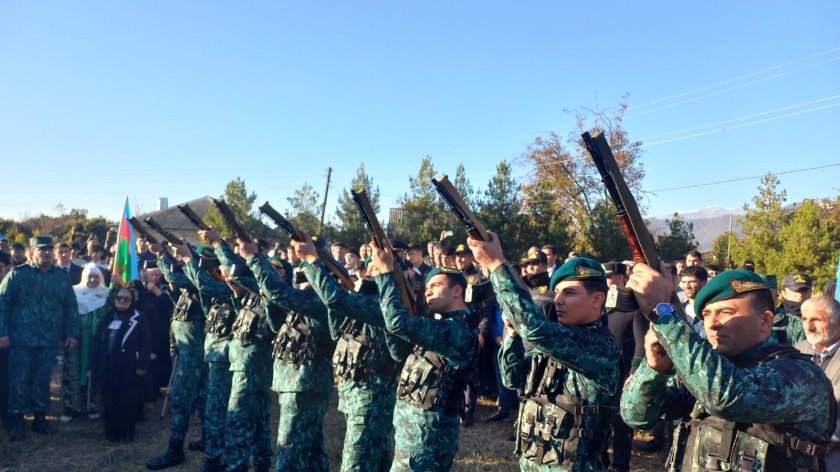 30 ildən sonra nəşi tapılan şəhid Ramiz Mahmudov doğma kəndində torpağa tapşırılıb