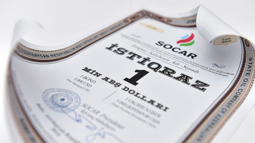 SOCAR İstiqrazı sahiblərinin qazancı 13 milyon dolları ötüb