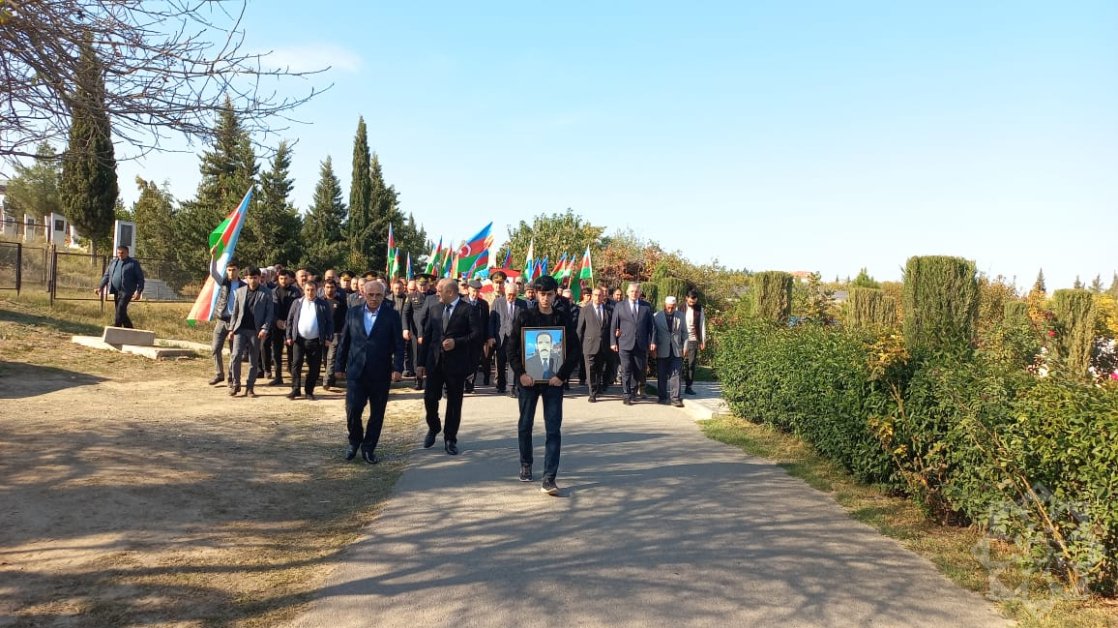 Ağdamda Birinci Qarabağ müharibəsinin mülki şəhidi torpağa tapşırılıb
