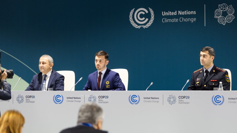 COP29 tarixlərində nəqliyyatın idarə olunması planının təqdimatına dair brifinq keçirilib