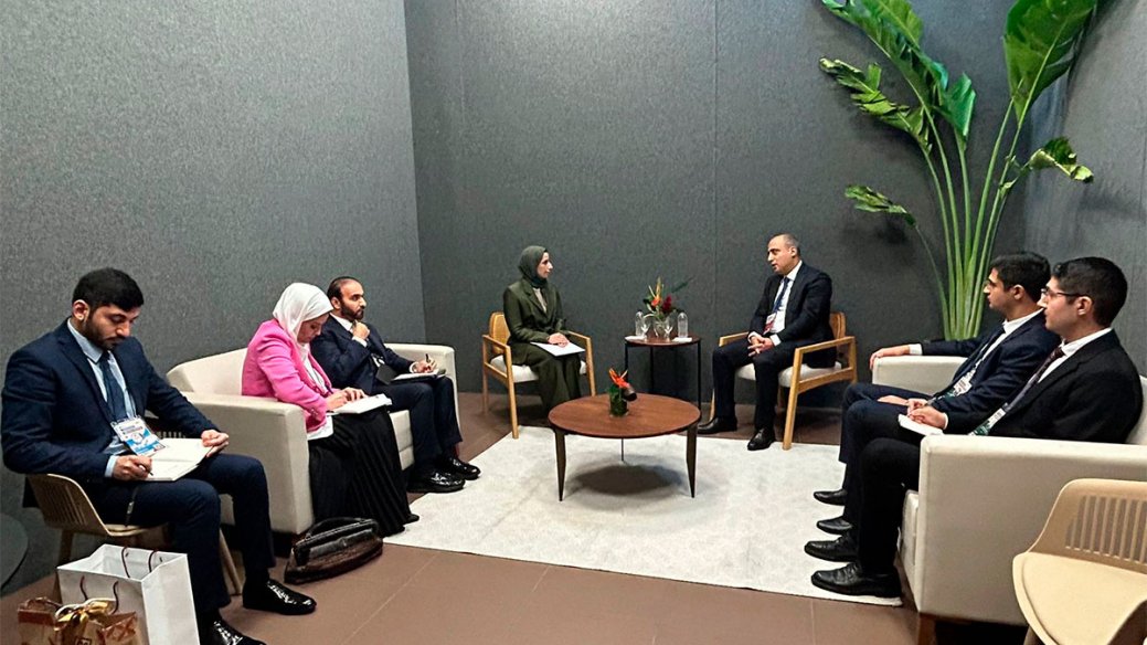 Qlobal Təhsil Görüşü çərçivəsində aparılan ikitərəfli danışıqlarda COP29 ilə bağlı məsələlər müzakirə edilib