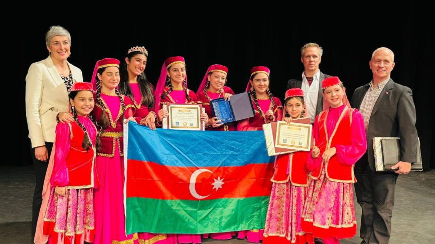 Azərbaycanlı rəqqaslar beynəlxalq müsabiqədə birinci yerə layiq görülüblər