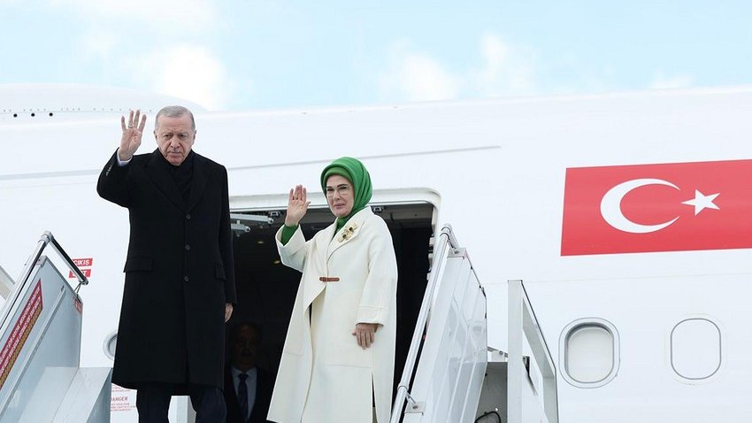 Ərdoğan TDT-nin Zirvə toplantısında iştirak üçün Qırğızıstana yola düşüb