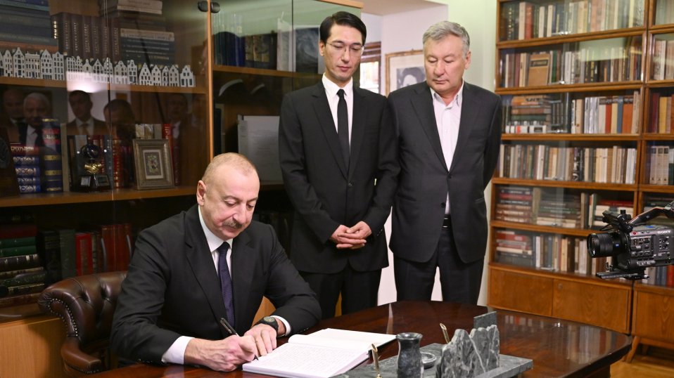 Bişkekdə Prezident İlham Əliyevə “Çingiz Aytmatov” ordeni təqdim edilib YENİLƏNƏCƏK