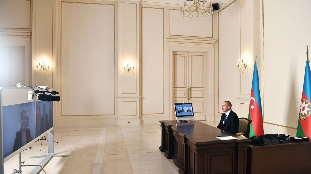 Zəfər xronikası. 5 noyabr 2020-ci il: Prezident İlham Əliyev İspaniyanın EFE informasiya agentliyinə müsahibə verib (FOTO/VİDEO)