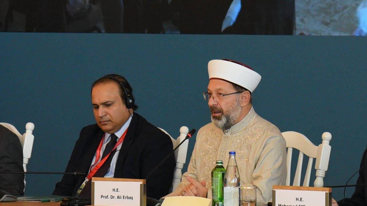 Ali Erbaş: Qlobal miqyasda ekoloji problemlər təkcə insanları deyil, bütün ekoloji sistemi təhdid edir