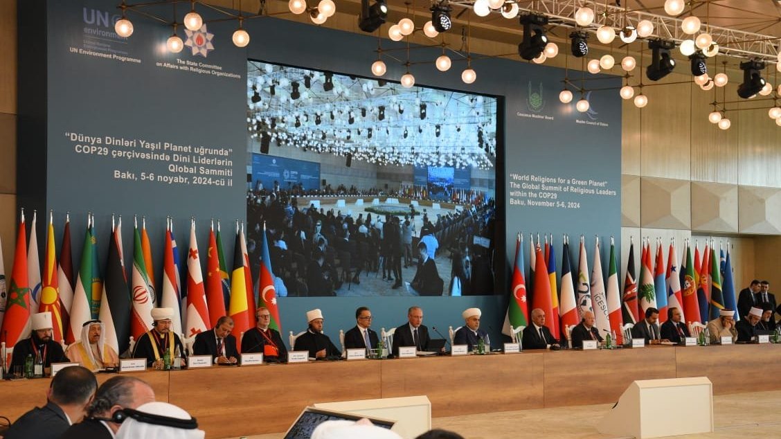 Dini Liderlərin Qlobal Sammitinin Bakı Bəyannaməsi qəbul edilib