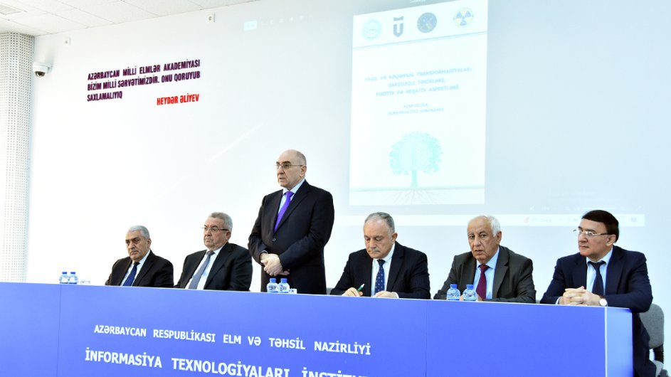 ELM və TƏHSİL : “Yaşıl və rəqəmsal transformasiyalar: qarşılıqlı təsirləri, pozitiv və neqativ aspektləri” - elmi-praktik konfrans