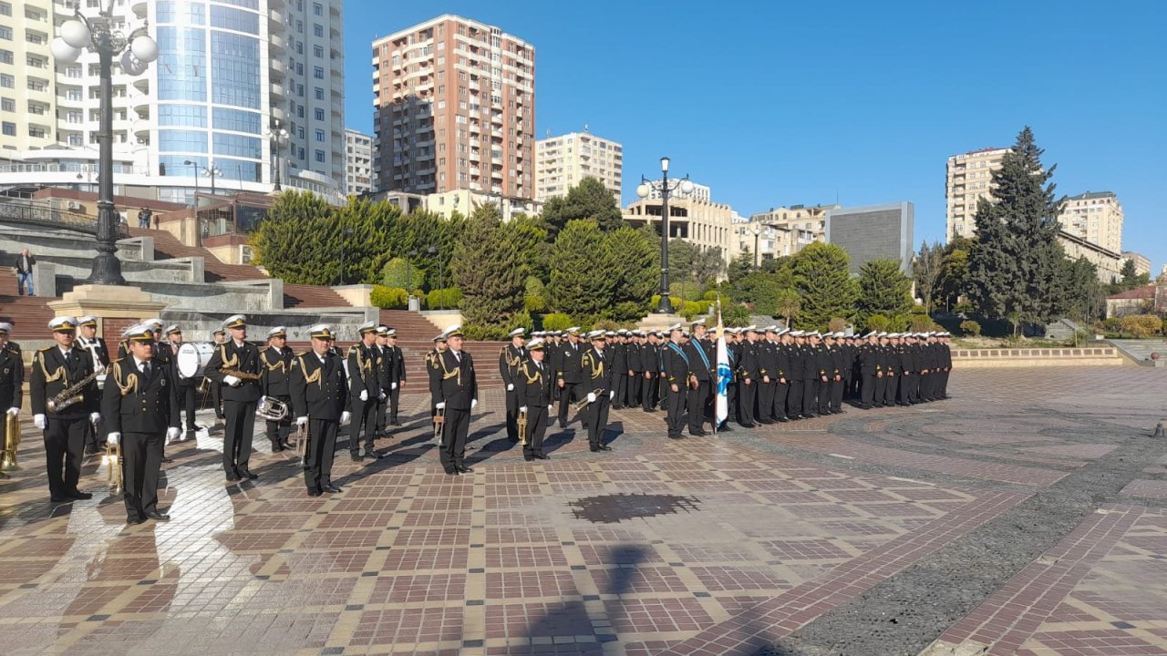 Bakıda Zəfər Günü ilə bağlı növbəti yürüş keçirilir (FOTO/VİDEO)