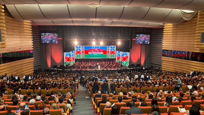 Ankarada Zəfər Günü münasibətilə təntənəli tədbir olub