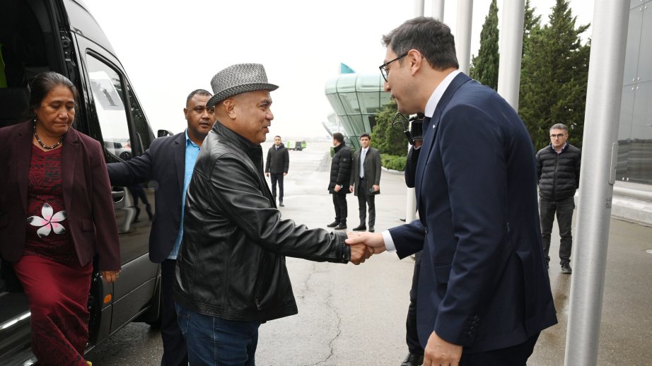 Tuvalunun Baş naziri Azərbaycana səfərə gəlib