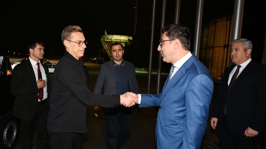 Finlandiya Prezidentinin Azərbaycana səfəri başlayıb