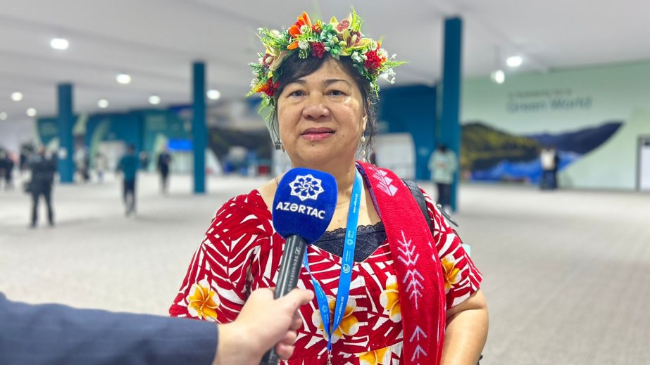 Lucille Apis Overhoff: Biz COP29-dan ölkəmizin gələcək taleyini həll edəcək dəyişikliklər gözləyirik