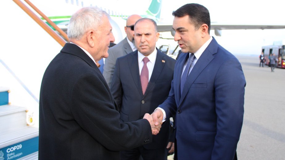 İraq Prezidentinin Azərbaycana səfəri başlayıb