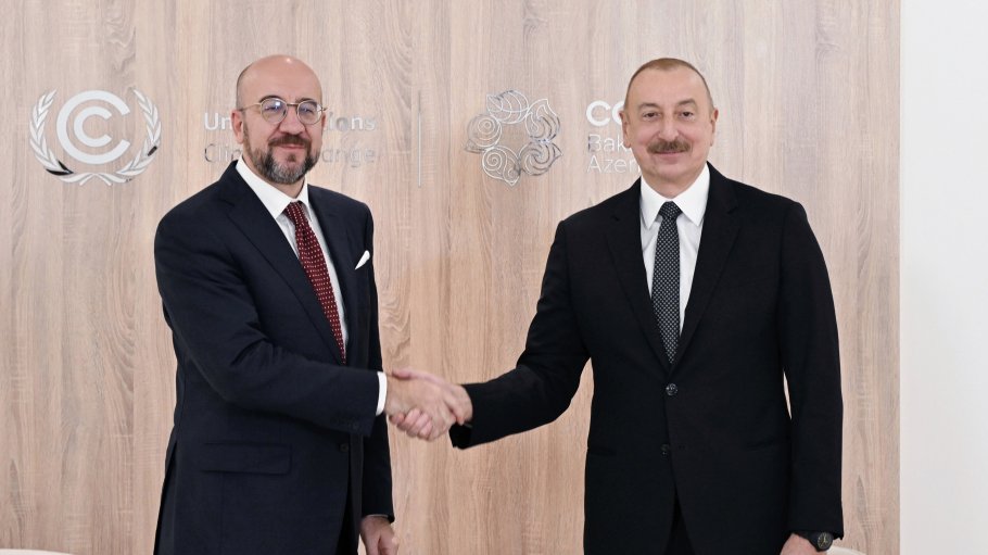 Prezident İlham Əliyev Avropa İttifaqı Şurasının Prezidenti ilə görüşüb  YENİLƏNİB