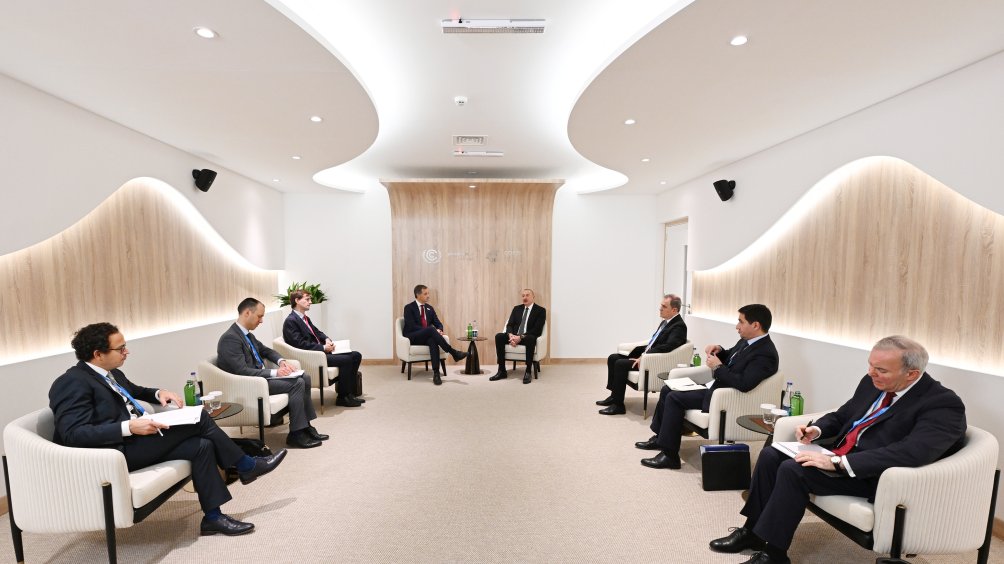 Prezident İlham Əliyev Belçikanın Baş naziri ilə görüşüb  YENİLƏNİB