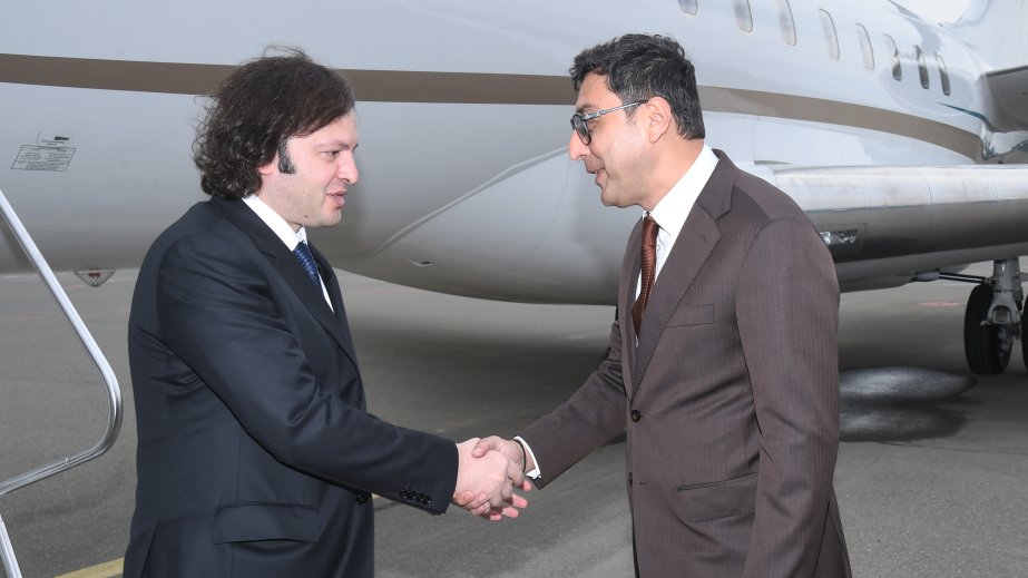 Gürcüstanın Baş naziri Azərbaycana səfərə gəlib