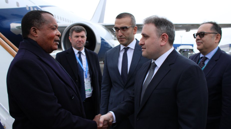 Konqo Respublikasının Prezidenti Azərbaycana səfərə gəlib