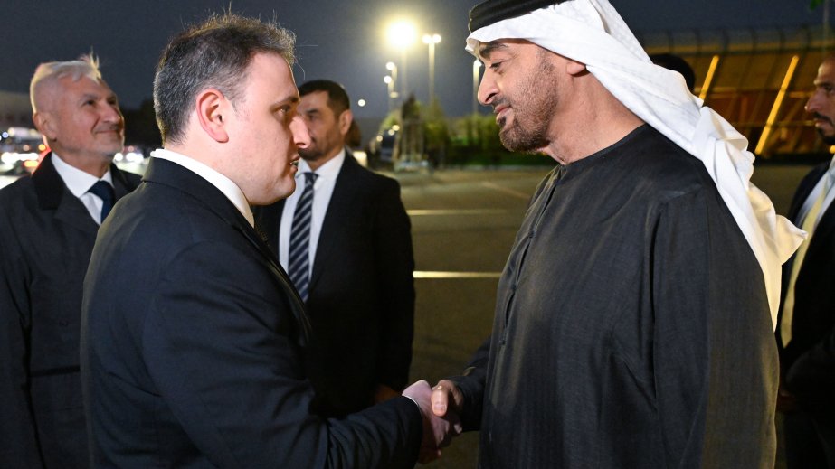 Birləşmiş Ərəb Əmirliklərinin Prezidenti Azərbaycanda səfərdədir