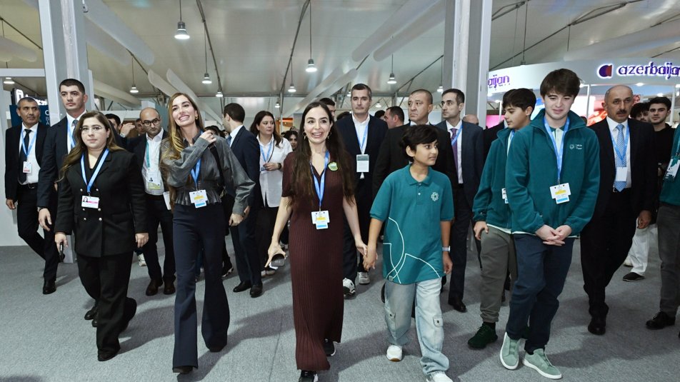 Leyla Əliyeva Dəniz Növlərinin Beynəlxalq Müdafiəsi layihəsinin təqdimatında iştirak edib