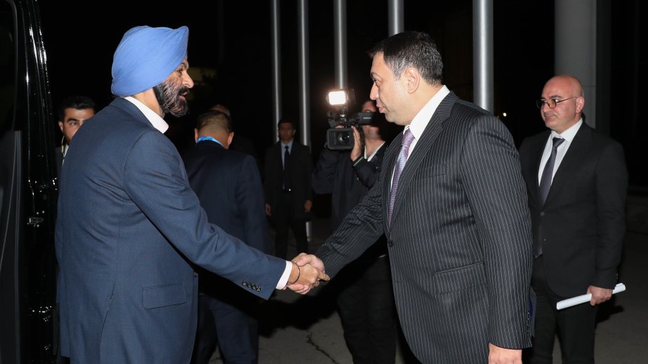 Dünya Bankının prezidenti Azərbaycana səfərə gəlib