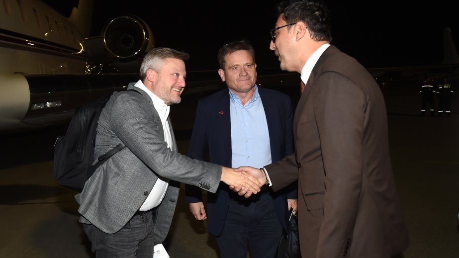 bp şirkətinin baş icraçı direktoru Azərbaycana səfərə gəlib