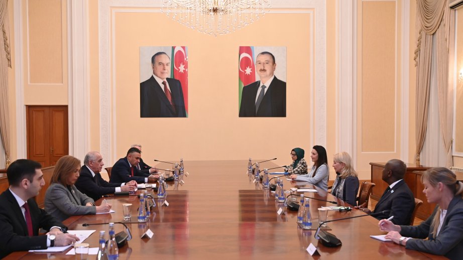Baş nazir UNICEF-in icraçı direktoru ilə görüşüb
