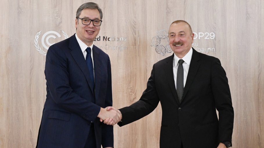 Prezident İlham Əliyev Serbiya Prezidenti ilə görüşüb YENİLƏNƏCƏK