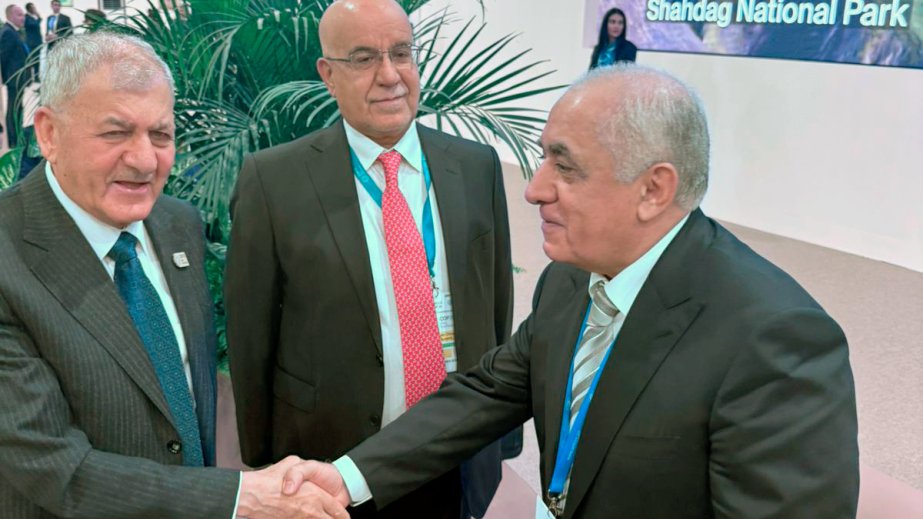 Baş nazir Əli Əsədov İraqın Prezidenti Əbdüllətif Camal Rəşid ilə görüşüb