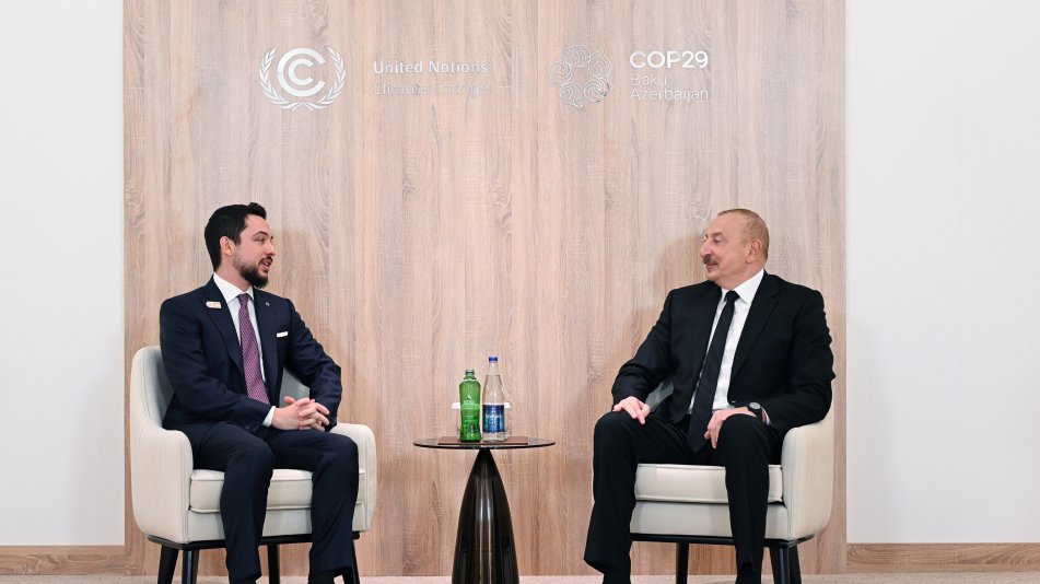 Prezident İlham Əliyev İordaniya Haşimilər Krallığının Vəliəhdi ilə görüşüb YENİLƏNƏCƏK