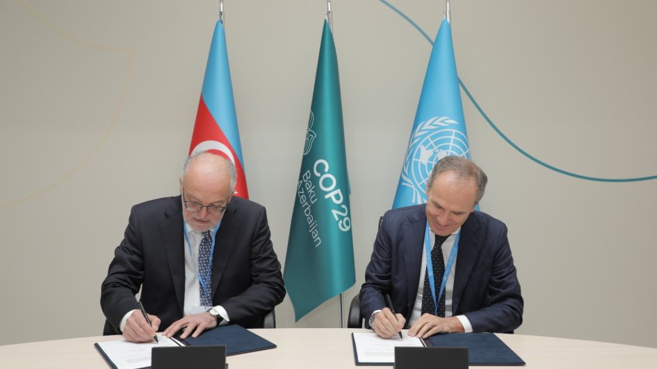 COP29 çərçivəsində SOCAR ilə “İtalgas” şirkəti arasında əməkdaşlığa dair Saziş imzalanıb