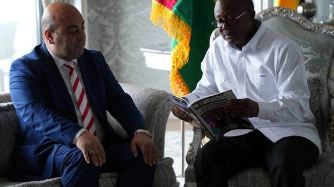 Qvineya-Bisaunun Prezidenti “Azərbaycanım” beynəlxalq jurnalının redaksiya şurasının fəxri üzvü seçilib