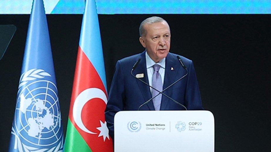 Rəcəb Tayyib Ərdoğan: Türkiyə 2053-cü ilədək emissiyaları sıfra endirməyi hədəfləyir