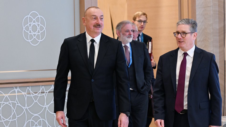 Prezident İlham Əliyev Böyük Britaniyanın Baş naziri ilə görüşüb YENİLƏNƏCƏK