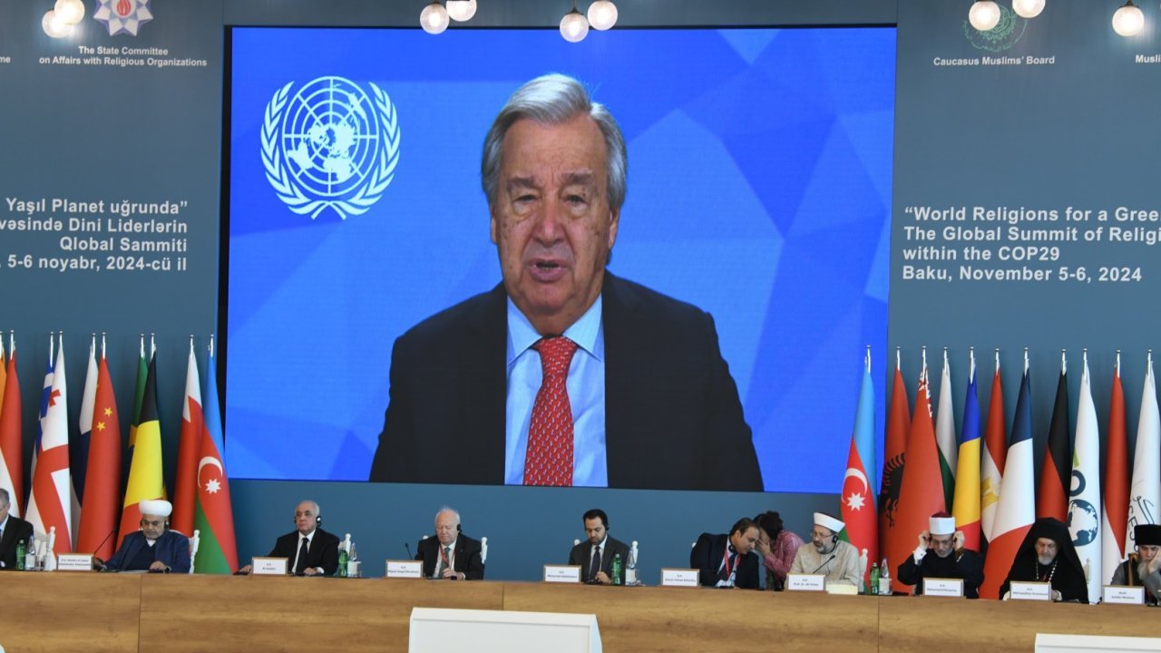 COP29 359 milyard dollarlıq adaptasiya üçün maliyyə boşluğunu bağlamalıdır - BMT-nin baş katibi