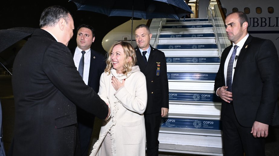 İtaliyanın Baş naziri Azərbaycana səfərə gəlib