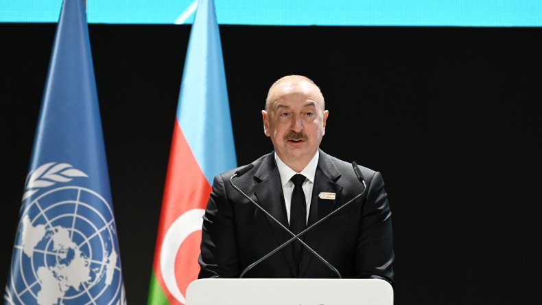 COP29 çərçivəsində inkişaf etməkdə olan kiçik ada dövlətlərinin Sammiti keçirilib 
Prezident İlham Əliyev tədbirdə iştirak edib YENİLƏNİB VİDEO
