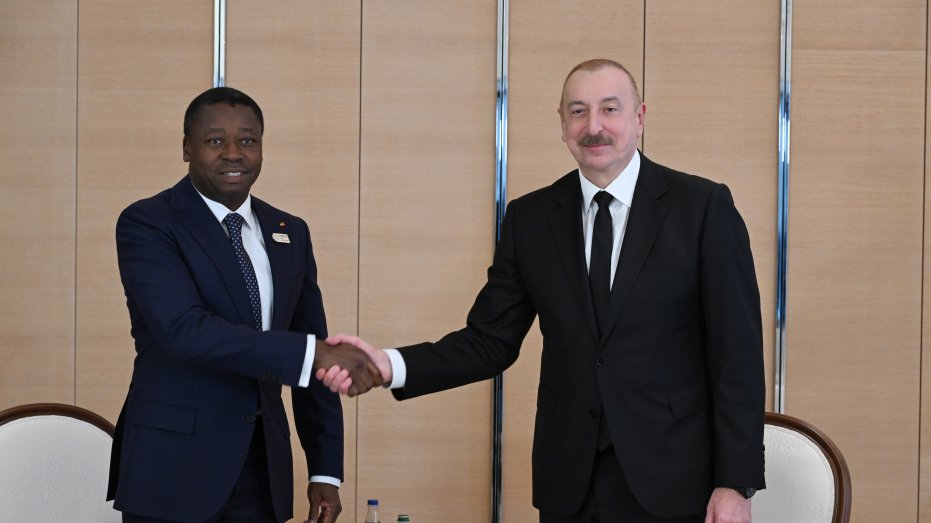 Azərbaycan Prezidenti İlham Əliyev Toqo Prezidenti ilə görüşüb YENİLƏNƏCƏK